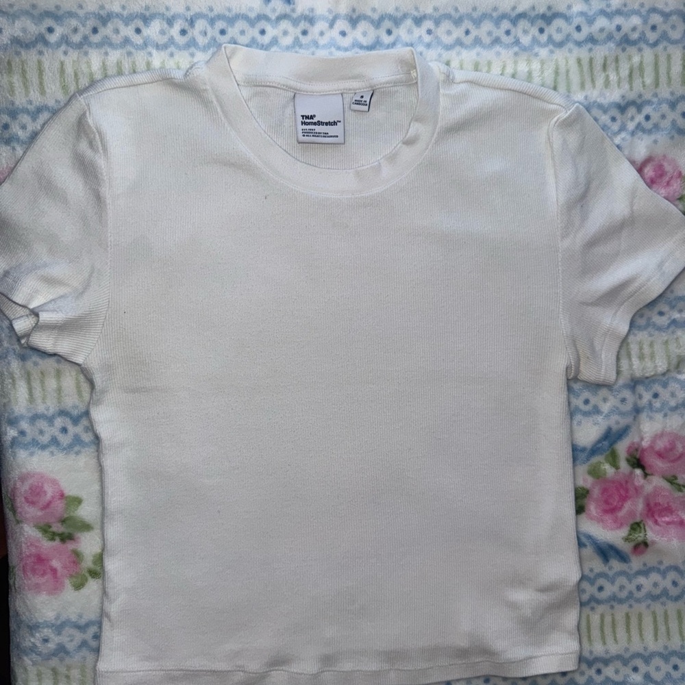 Aritzia White T-Shirt